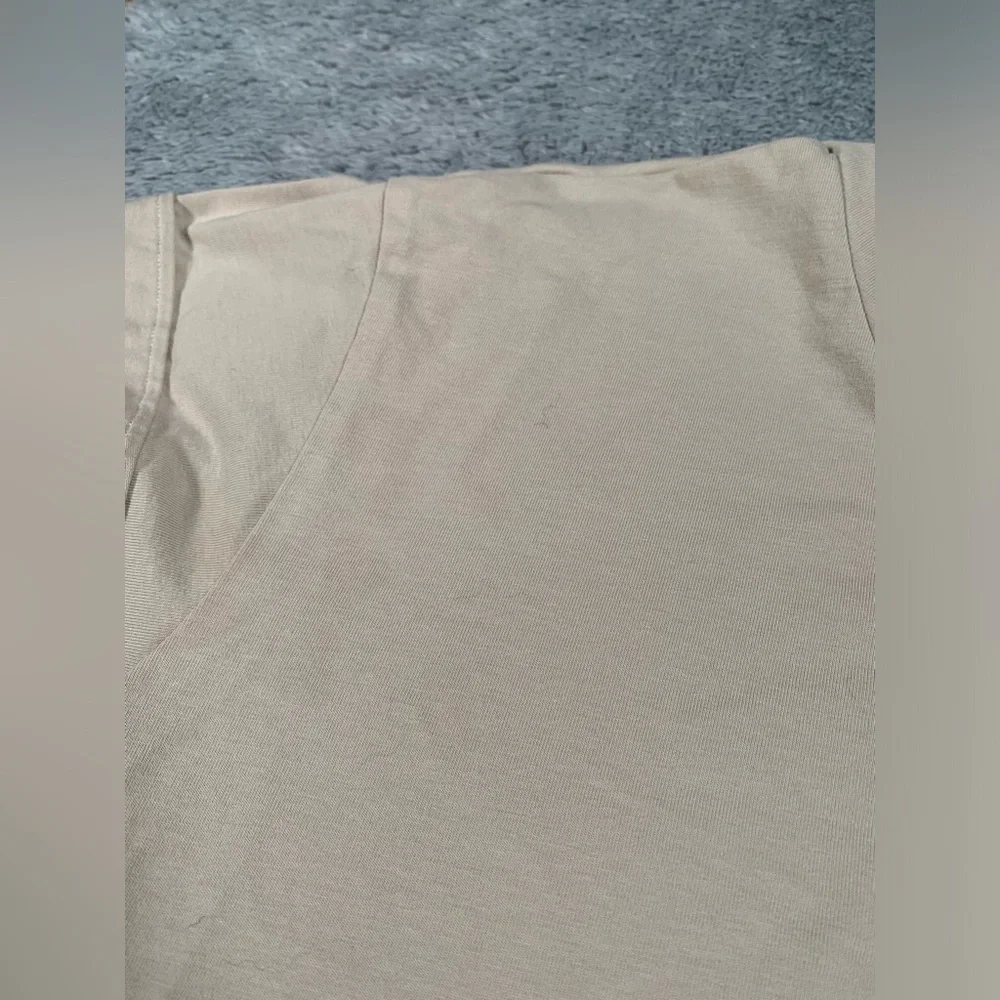 Gymshark Tan Crop Top small tee - Picture 2 of 9